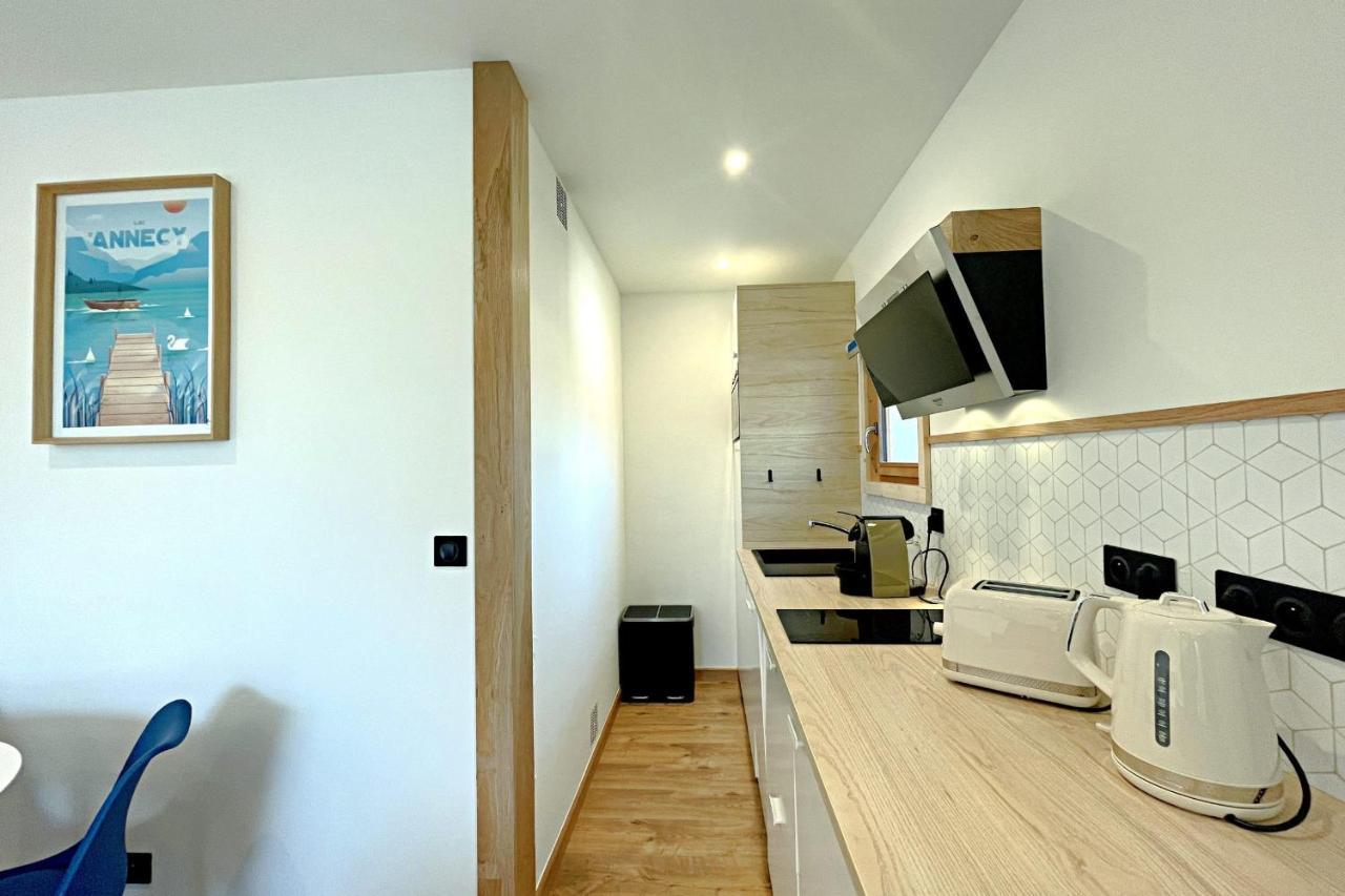 L'Albigny - Lovely Studio - 150 M Beach Annecy Extérieur photo